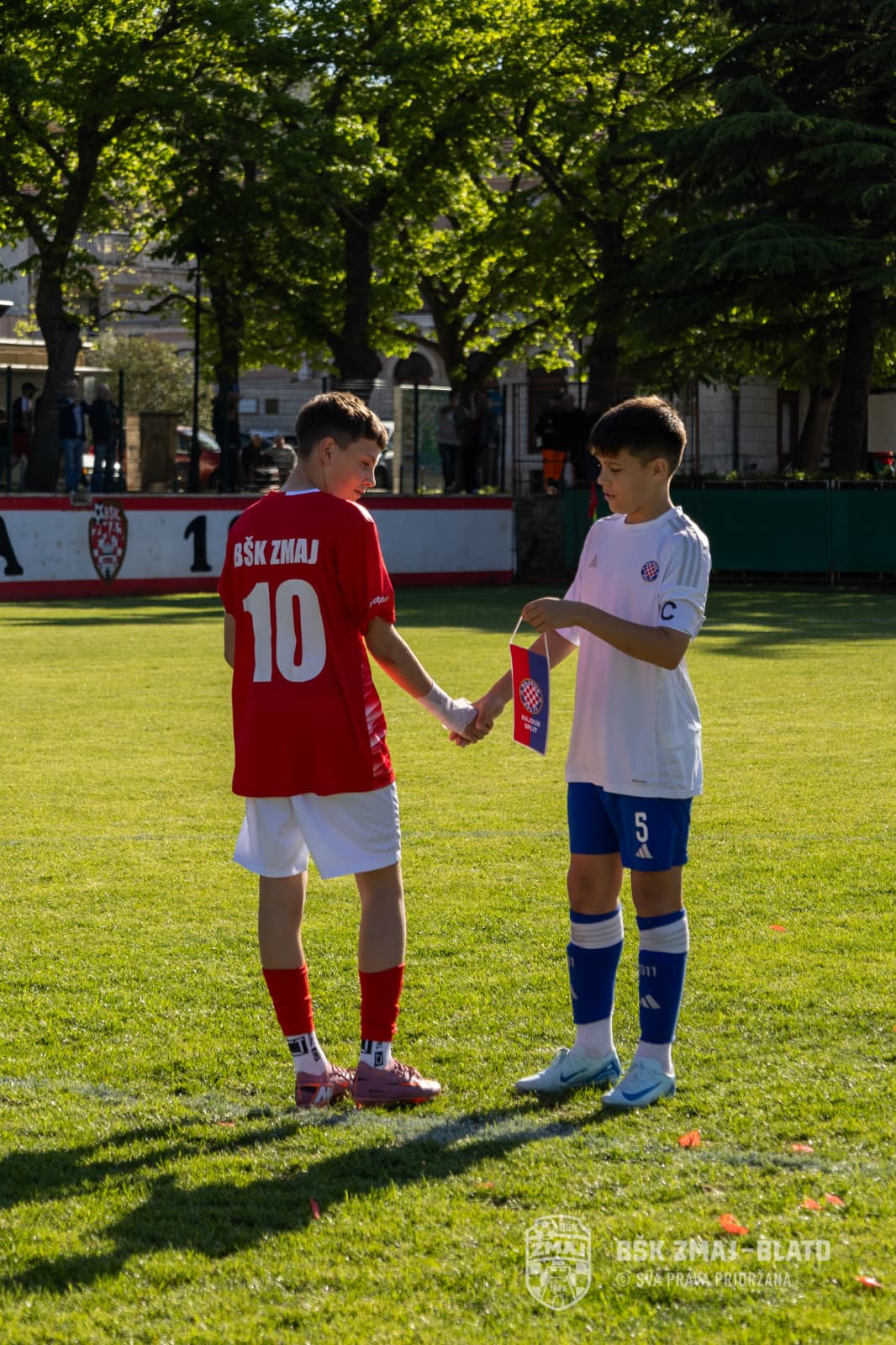 Nogometna škola BŠK Zmaj svečano imenovana po velikanu Hajduka Anti Žanetiću
